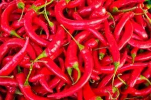 red peppers