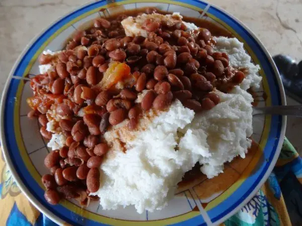 Posho Ugandan dish