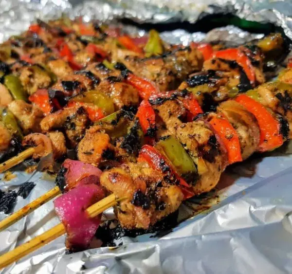 mshikaki Tanzanian food