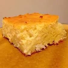 Baseema, a Sudanese coconut and yoghurt cake soaked in sugar syrup