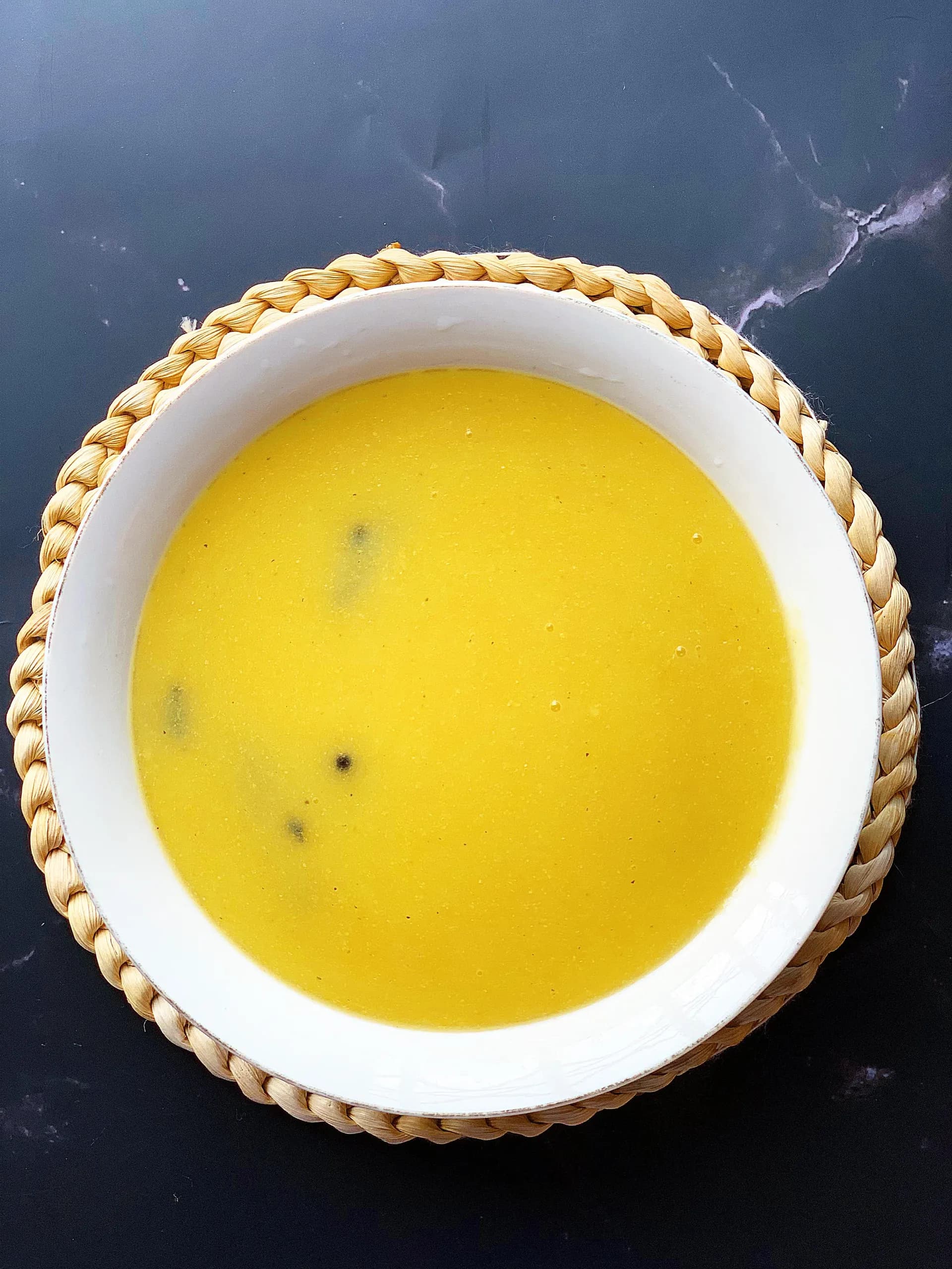 Corn dough porridge, a thick Ghanaian fermented maize breakfast porridge