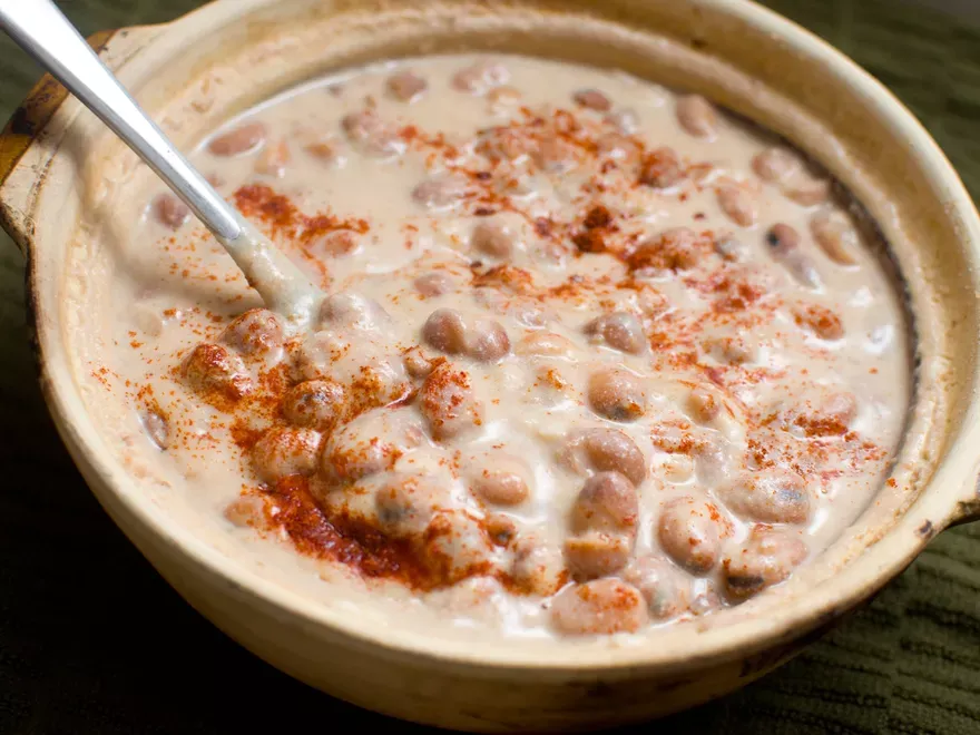 Ful medames, Egyptian stewed fava beans with cumin, garlic, lemon and olive oil