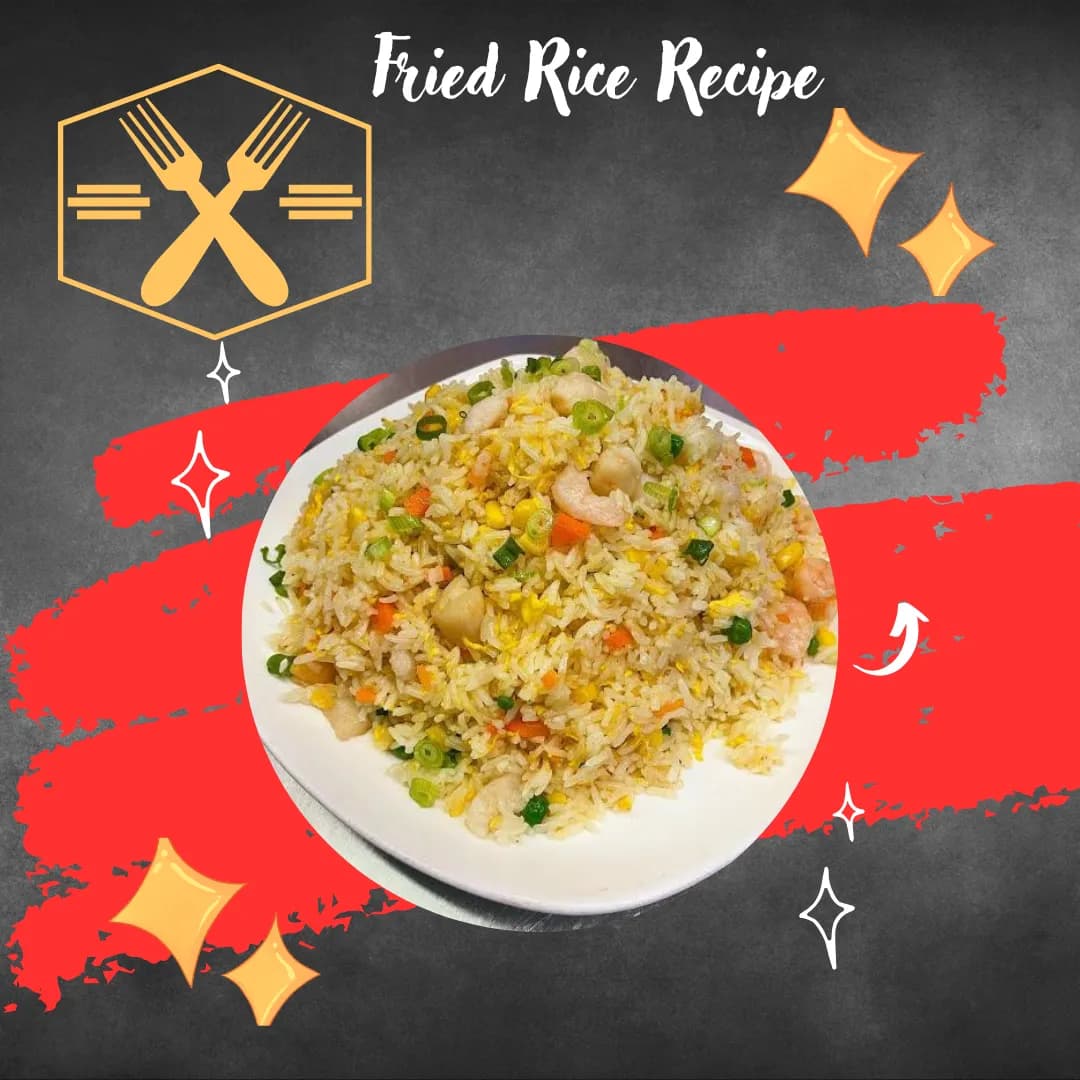 Gluten-free fried rice with mixed vegetables and African spices