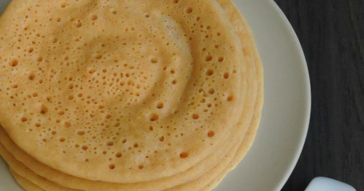 Gorraasa, thick soft Sudanese flatbread cooked in a pan