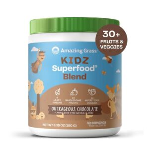 Amazing Grass Kidz Superfood Organic Greens Fruits