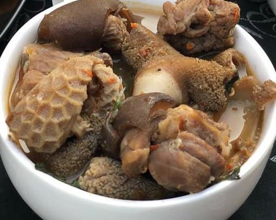 pepper soup assorted meat