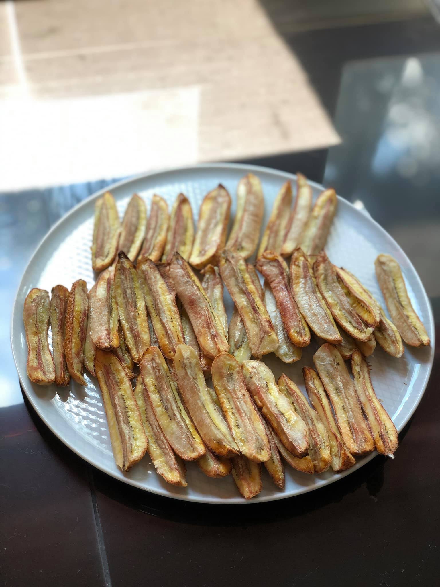 Air Frying Banana African Food Network