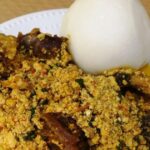 Pounded Yam and Egusi Soup