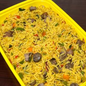 Easy Nigerian fried rice