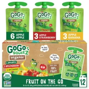 Danwake Assorted 1 GoGo squeeZ Fruit on the Go Organic Variety Pack