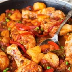 Chicken Afritada 1 Chicken Afritada