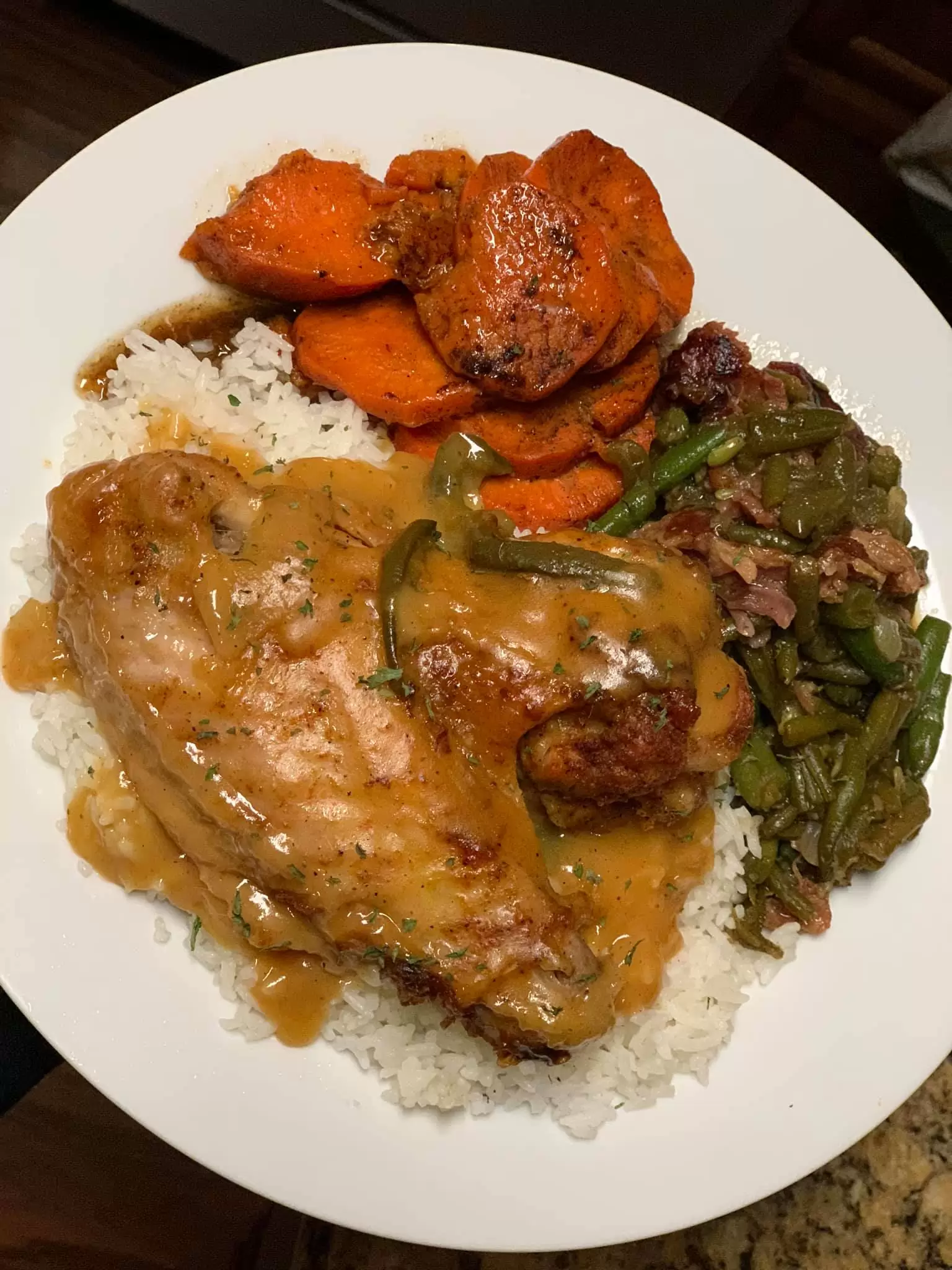 Smothered Turkey Wings 6 smothered turkey wings2