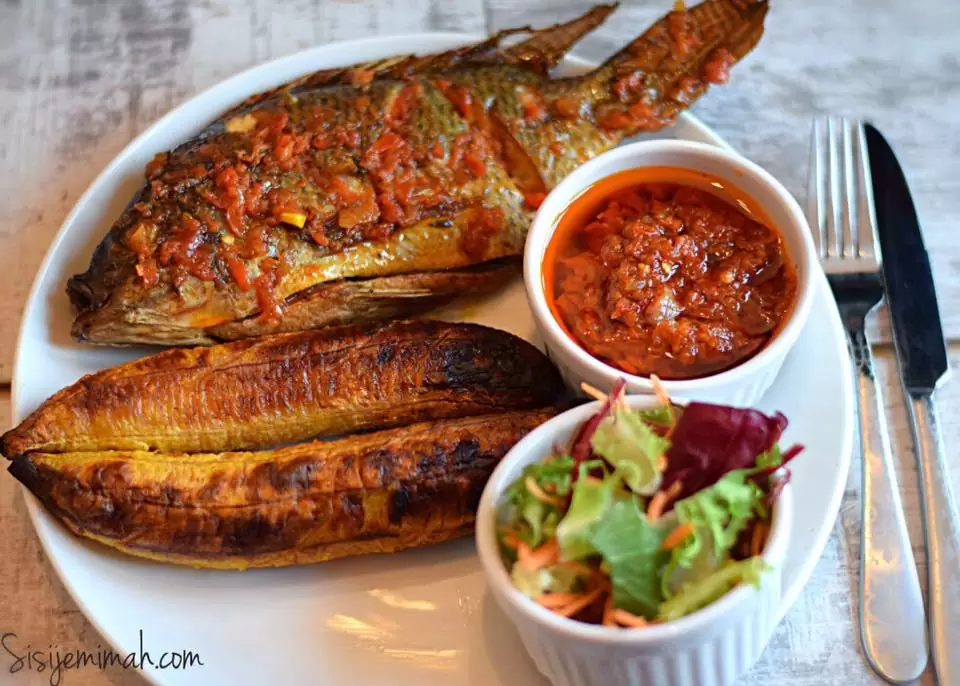 grilled plantain